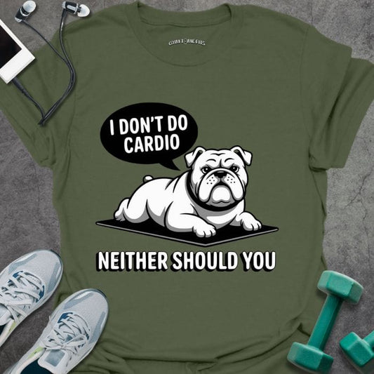 T-Shirt Military Green / S No Cardio T-Shirt