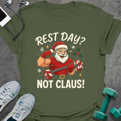 T-Shirt Military Green / S Not Claus T-Shirt