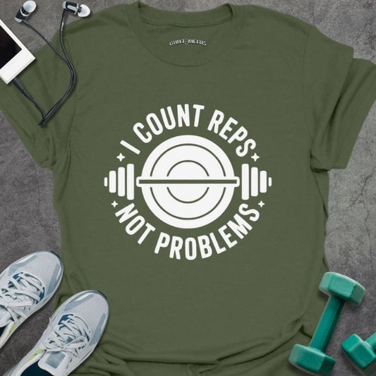 T-Shirt Military Green / S Not Problems T-Shirt