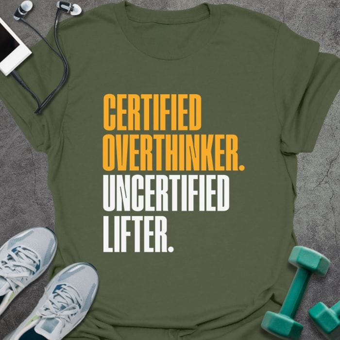T-Shirt Military Green / S Overthinker T-Shirt