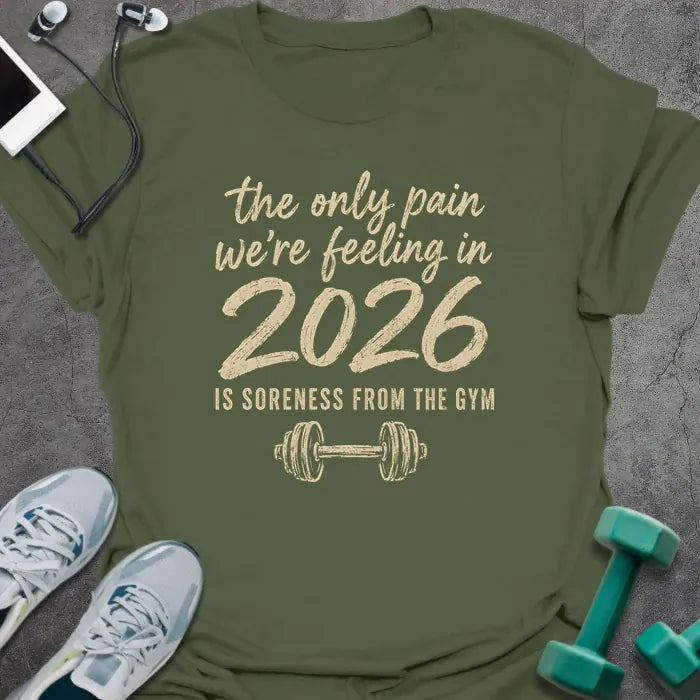 T-Shirt Military Green / S Pain 2026 T-Shirt