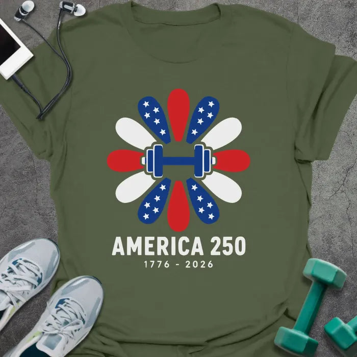T-Shirt Military Green / S Patriot Bloom T-Shirt