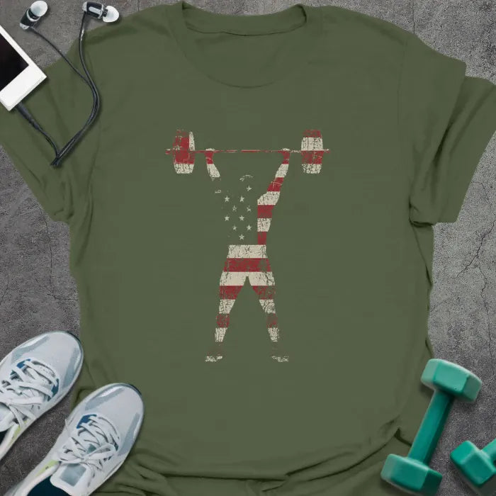 T-Shirt Military Green / S Patriot Press T-Shirt