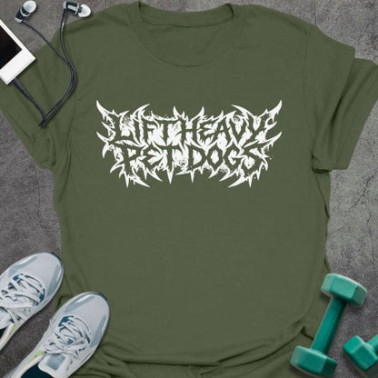 T-Shirt Military Green / S Pet Dogs Metal T-Shirt