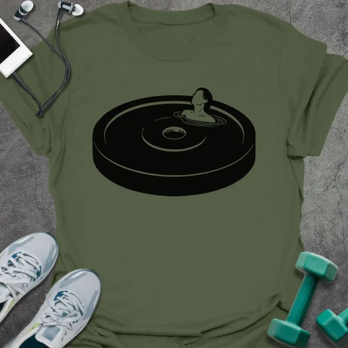 T-Shirt Military Green / S Plate Pool T-Shirt