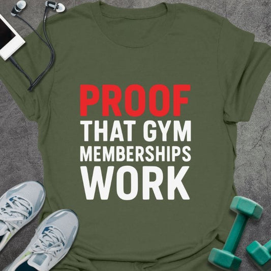 T-Shirt Military Green / S Proof T-Shirt