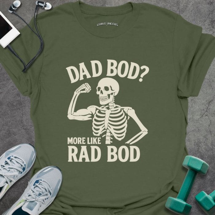 T-Shirt Military Green / S Rad Bod T-Shirt