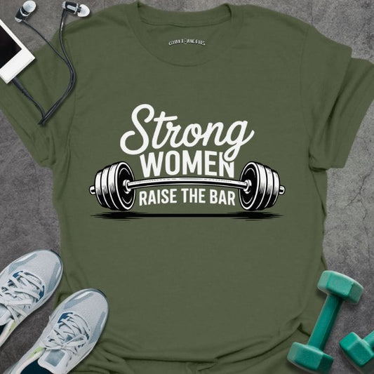 T-Shirt Military Green / S Raise The Bar T-Shirt