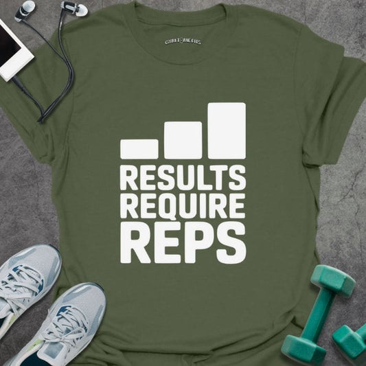 T-Shirt Military Green / S Require Reps T-Shirt