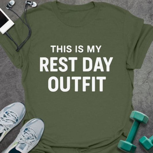 T-Shirt Military Green / S Rest Day Fit T-Shirt