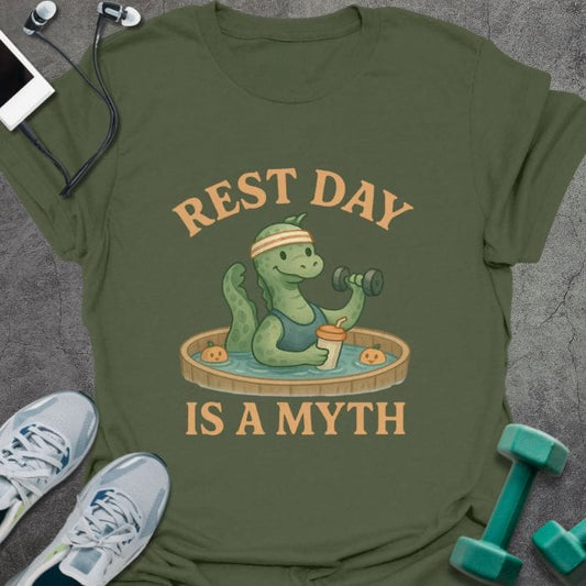 T-Shirt Military Green / S Rest Day Myth T-Shirt
