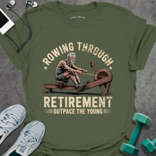 T-Shirt Military Green / S Rowing T-Shirt