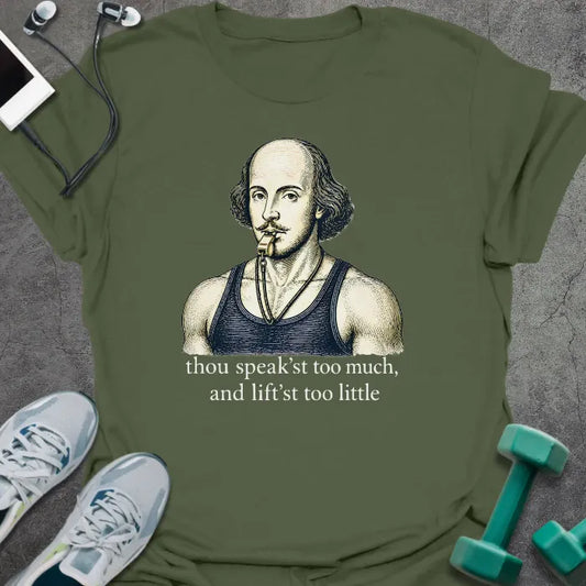 T-Shirt Military Green / S Shakespeare Trainer T-Shirt