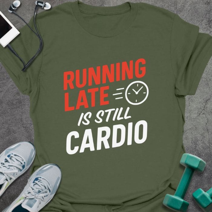 T-Shirt Military Green / S Still Cardio T-Shirt