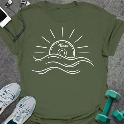 T-Shirt Military Green / S Sun Plate T-Shirt