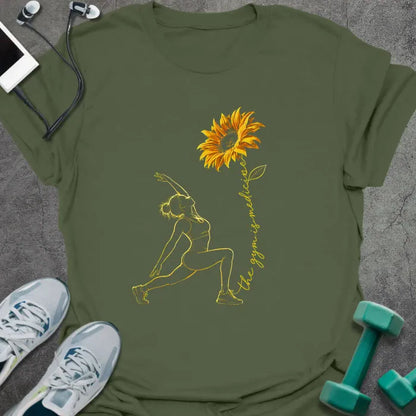 T-Shirt Military Green / S Sunflower Medicine T-Shirt