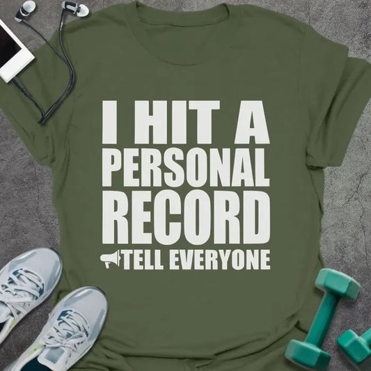 T-Shirt Military Green / S Tell Everyone T-Shirt