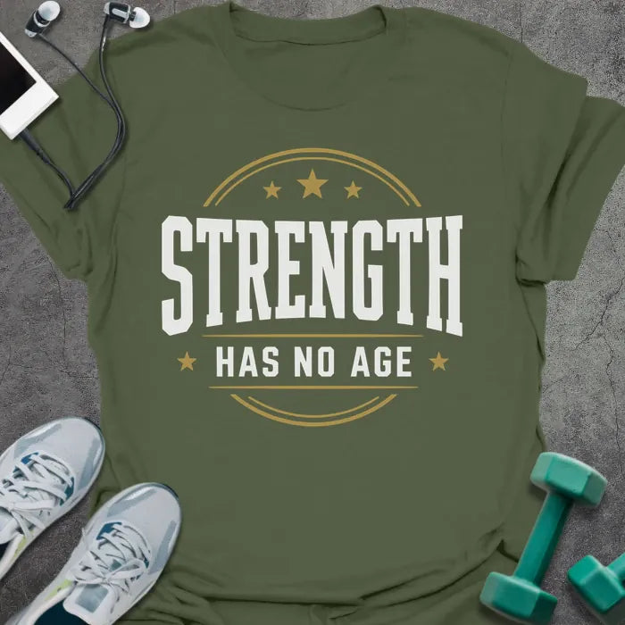 T-Shirt Military Green / S Timeless Strength T-Shirt