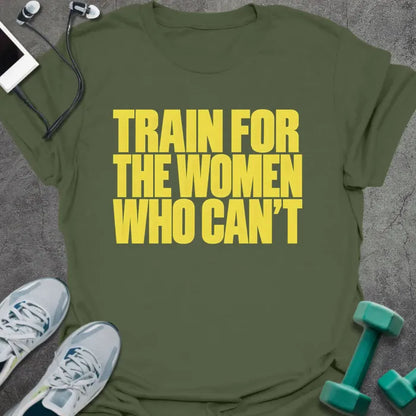 T-Shirt Military Green / S Train Women T-Shirt