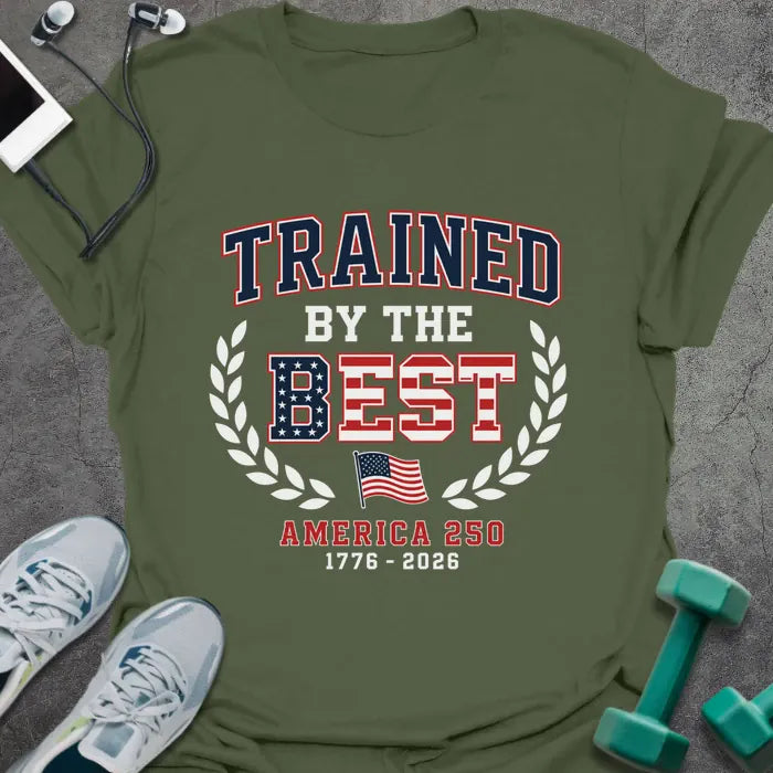 T-Shirt Military Green / S Trained Best T-Shirt