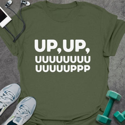 T-Shirt Military Green / S Up T-Shirt