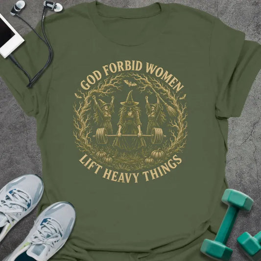 T-Shirt Military Green / S Witch Lifters T-Shirt