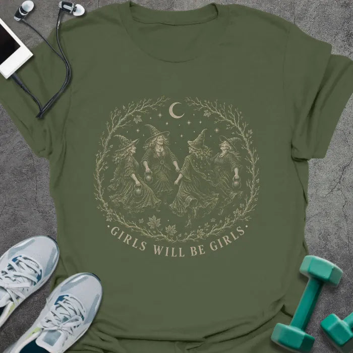 T-Shirt Military Green / S Witch Squad T-Shirt