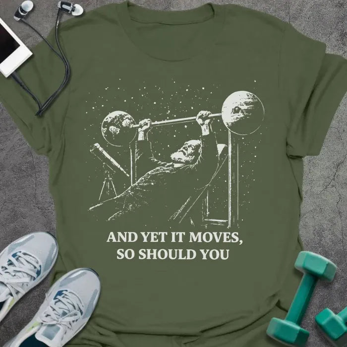 T-Shirt Military Green / S Yet It Moves T-Shirt