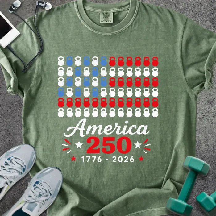 T-Shirt Moss / S Kettlebell Flag