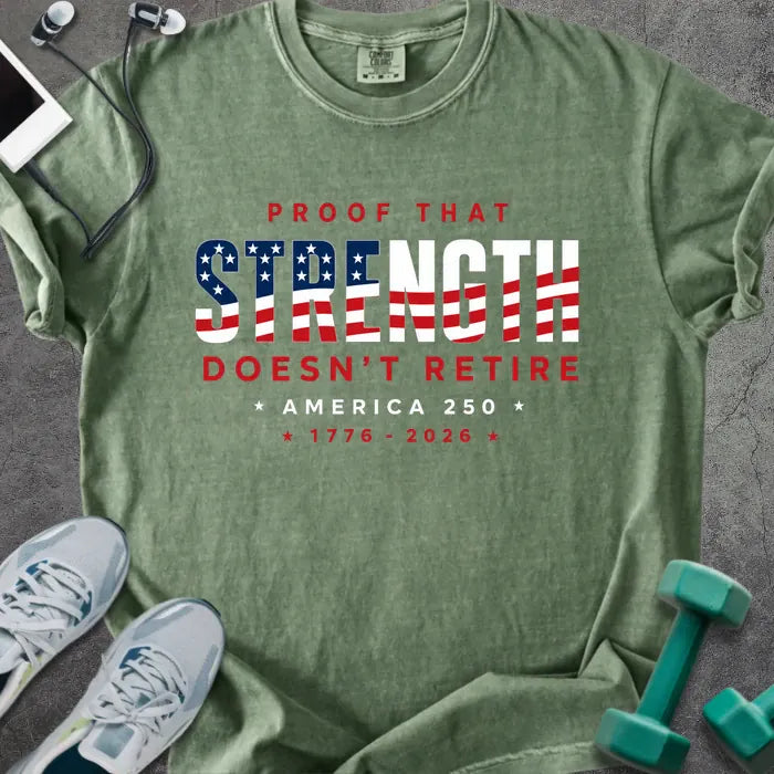 T-Shirt Moss / S Patriot Proof Heavyweight Tee