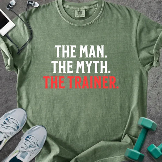 T-Shirt Moss / S The Trainer Heavyweight Tee