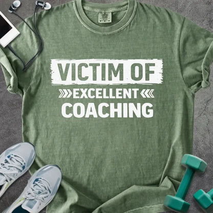 T-Shirt Moss / S Victim Of Heavyweight Tee