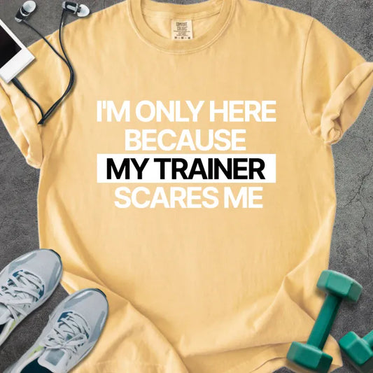 T-Shirt Mustard / S Only Here Heavyweight Tee