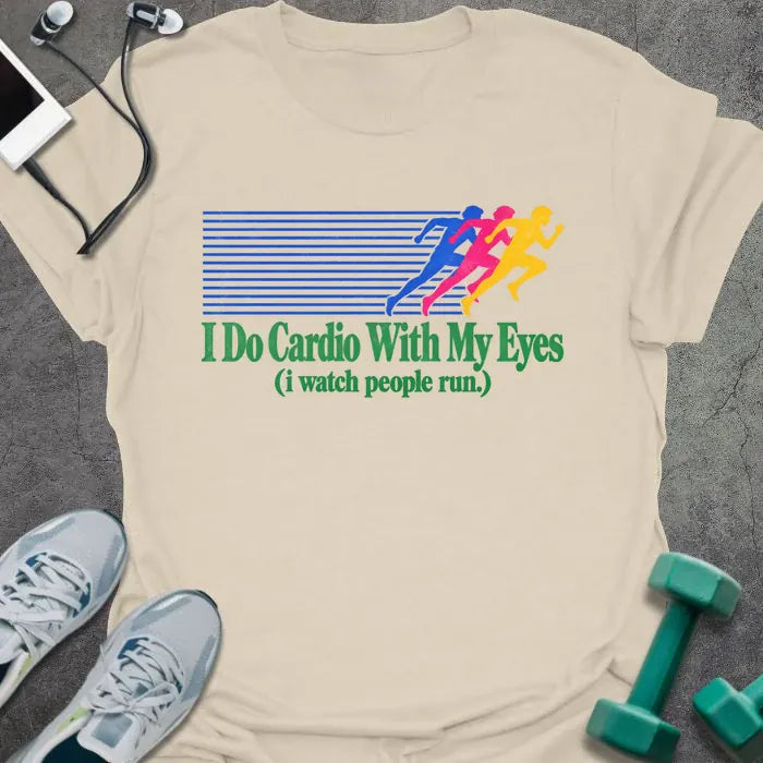 T-Shirt Natural / M Eye Cardio T-Shirt