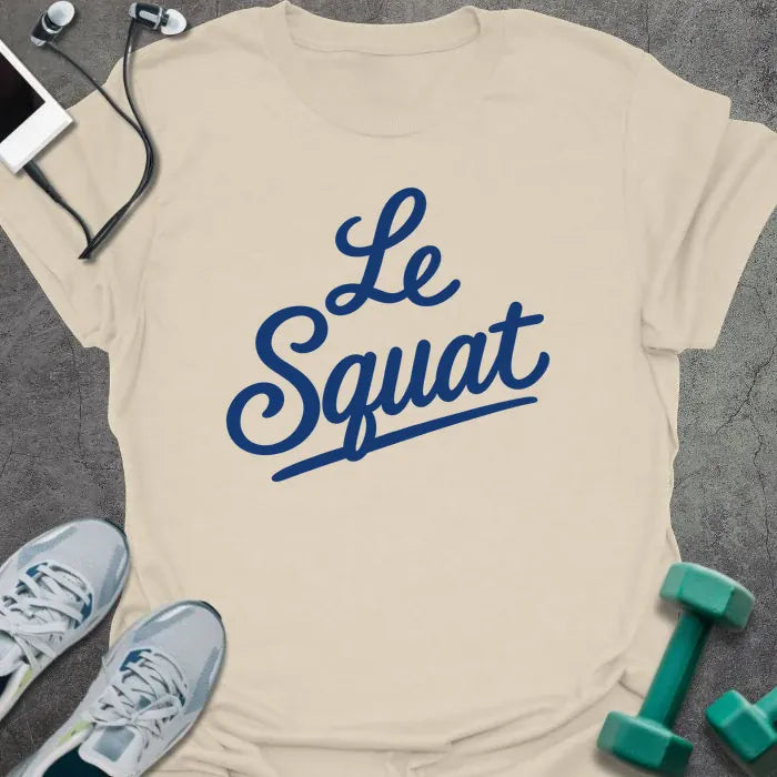 T-Shirt Natural / M Le Squat T-Shirt