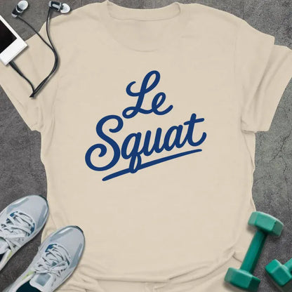 T-Shirt Natural / M Le Squat T-Shirt