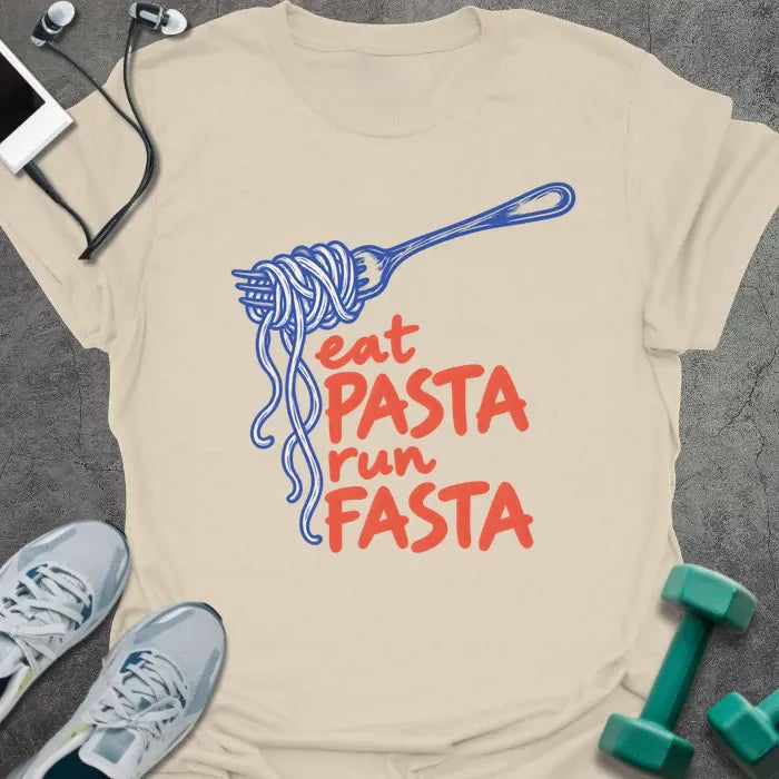 T-Shirt Natural / M Pasta Fasta T-Shirt