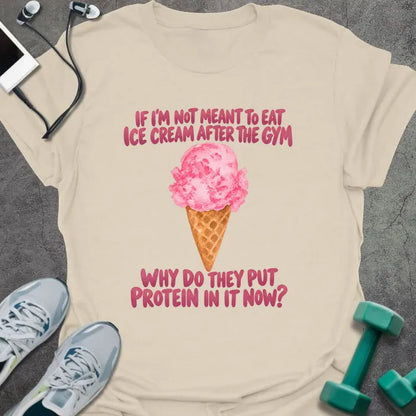 T-Shirt Natural / M Protein Icecream T-Shirt