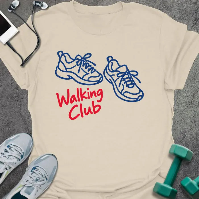 T-Shirt Natural / M Walking Club T-Shirt