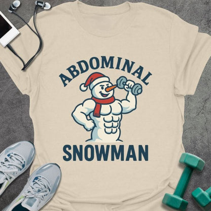 T-Shirt Natural / S Ab Snowman T-Shirt
