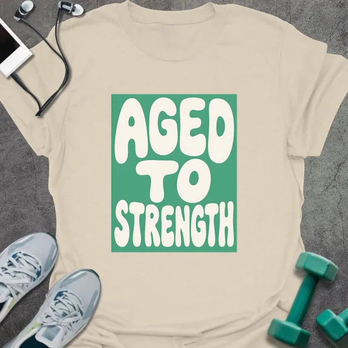 T-Shirt Natural / S Aged Strength T-Shirt