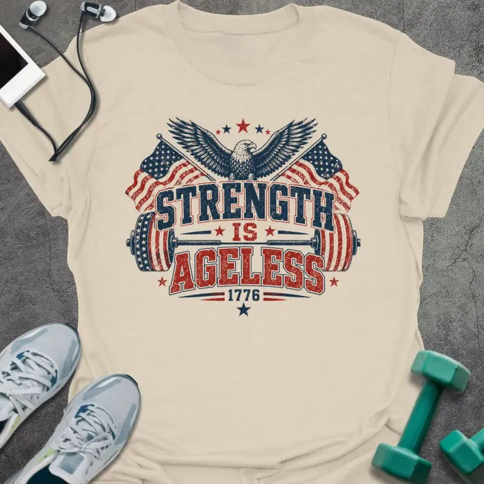 T-Shirt Natural / S Ageless Strength US T-Shirt