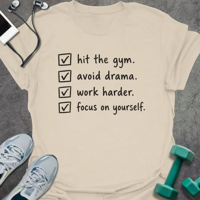 T-Shirt Natural / S Avoid Drama T-Shirt