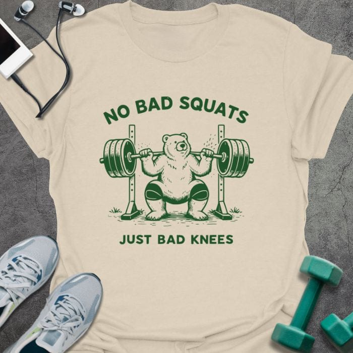 T-Shirt Natural / S Bad Knees T-Shirt