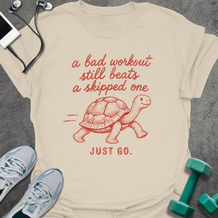 T-Shirt Natural / S Bad Workout T-Shirt