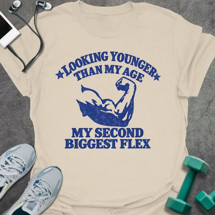 T-Shirt Natural / S Biggest Flex T-Shirt