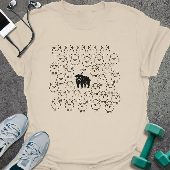 T-Shirt Natural / S Black Sheep T-Shirt