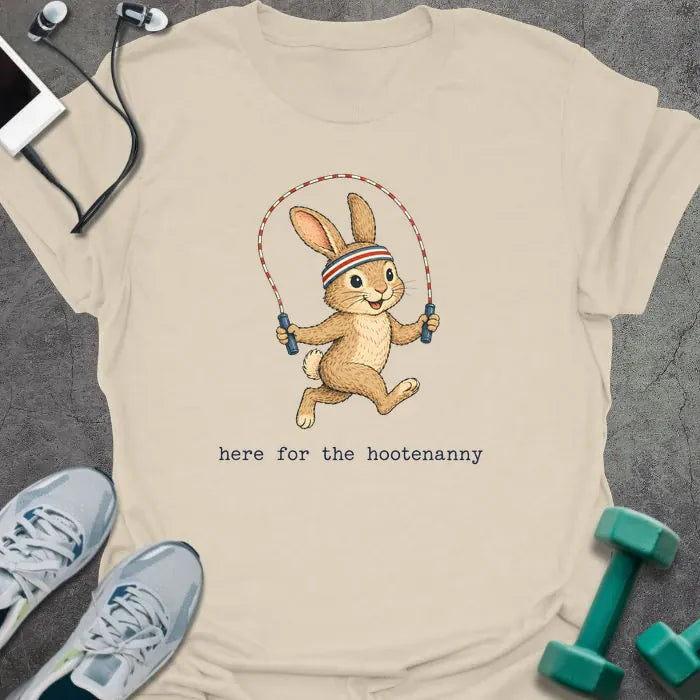 T-Shirt Natural / S Bunny Hootenanny T-Shirt