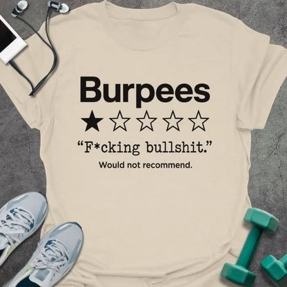 T-Shirt Natural / S Burpee Review T-Shirt
