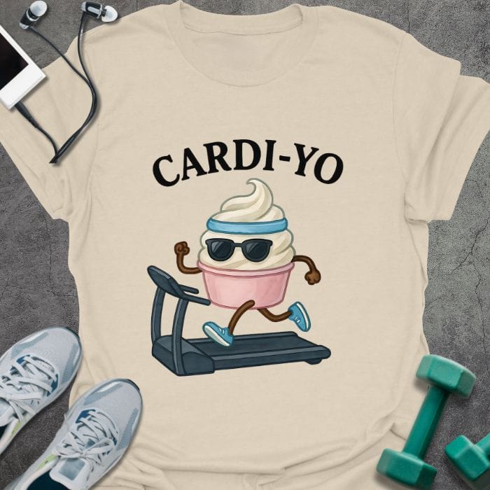 T-Shirt Natural / S Cardiyo T-Shirt
